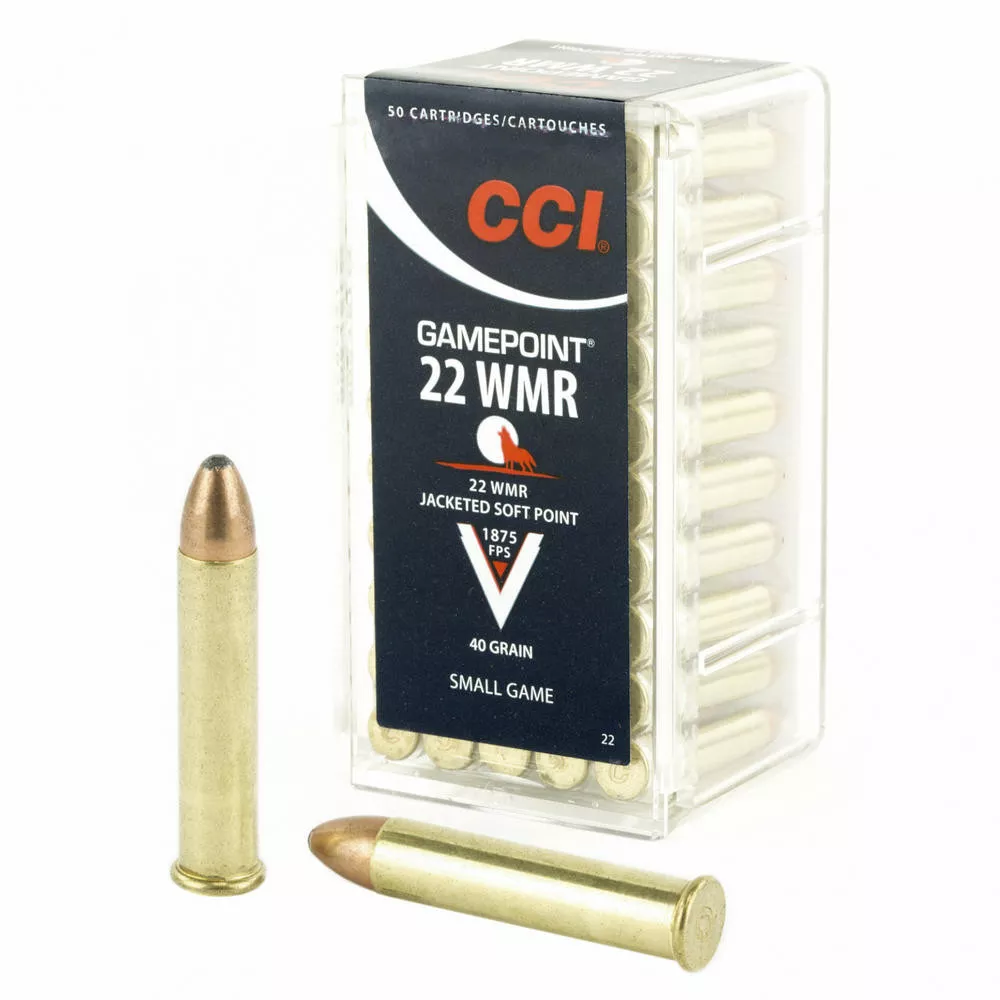 Cci 22WMR 40 Grain Gamepoint 50 /2000
