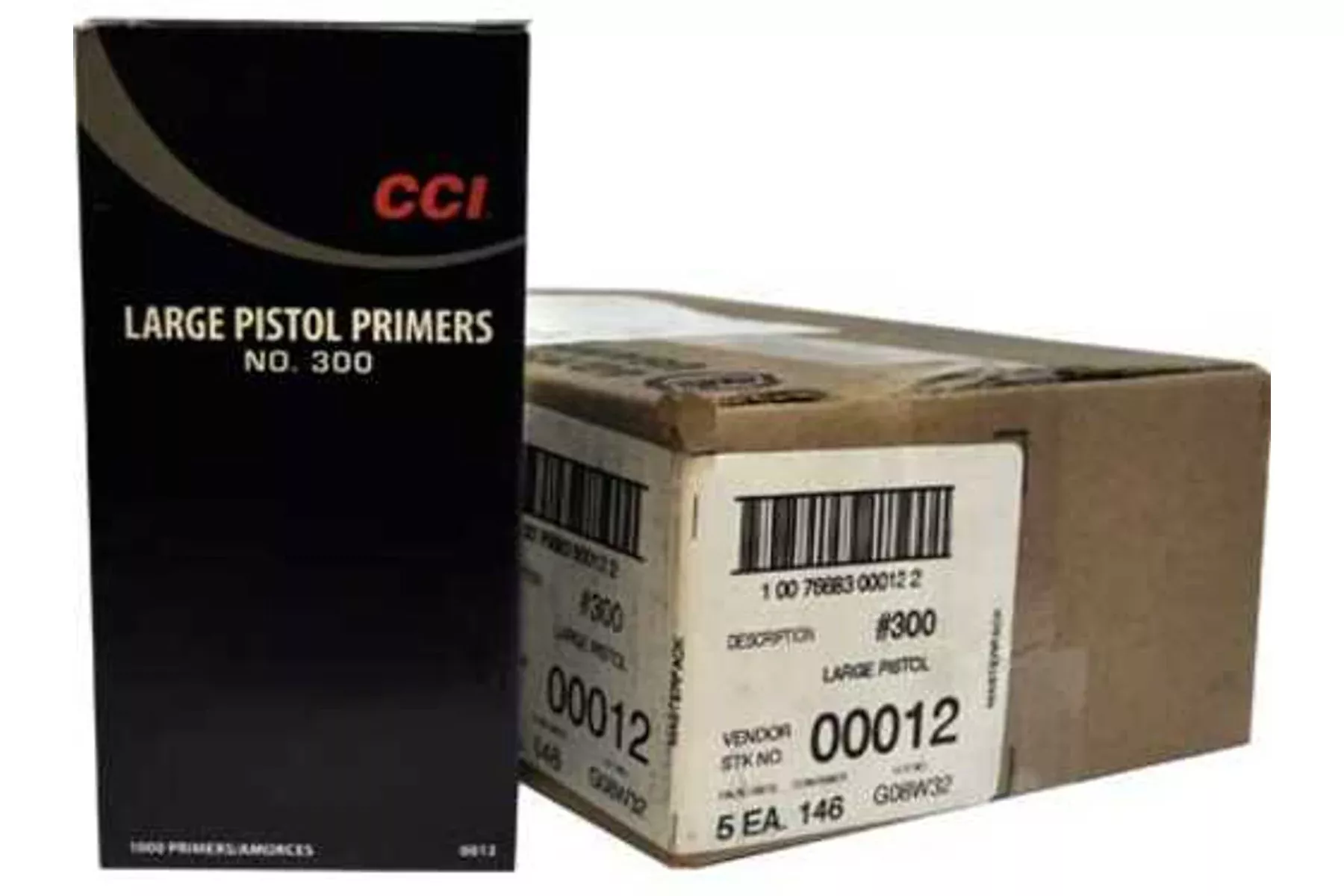 CCI #300 Large Pistol Primer 5000 Count Case