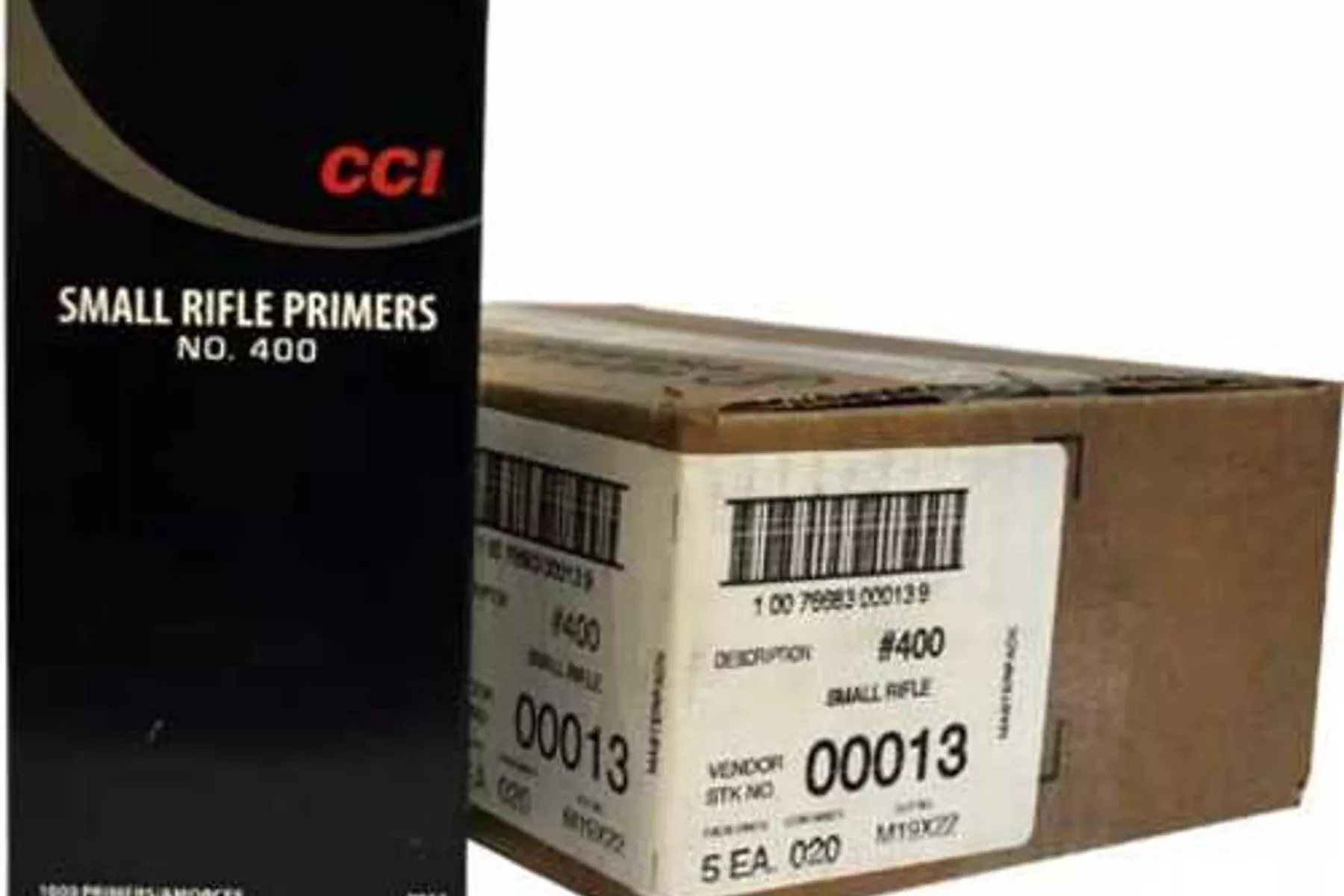 CCI #400 Small Rifle Primer 5000 Count Case