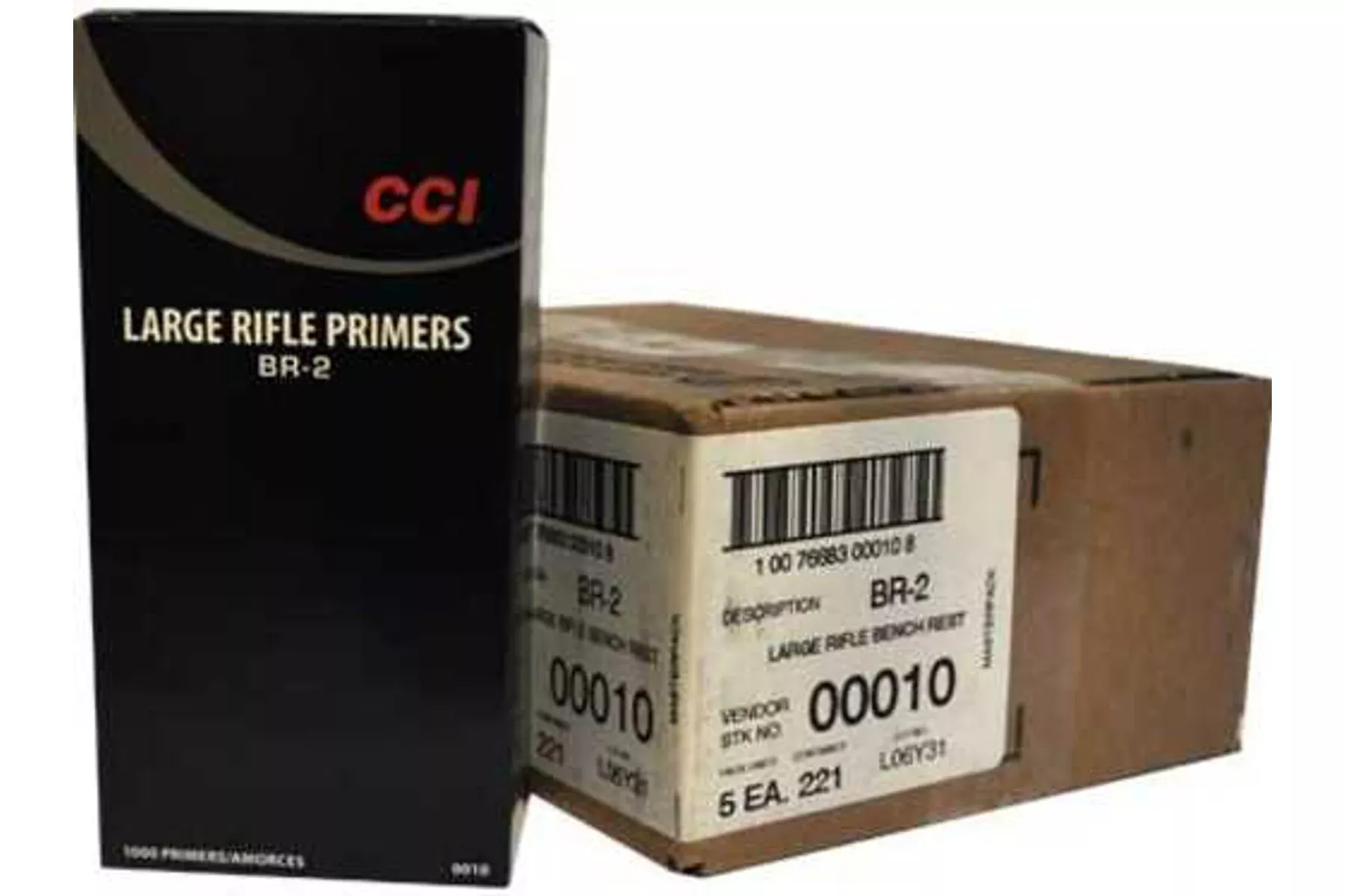 CCI BR2 Large Rifle Bench Rest Primer 5000 Count Case