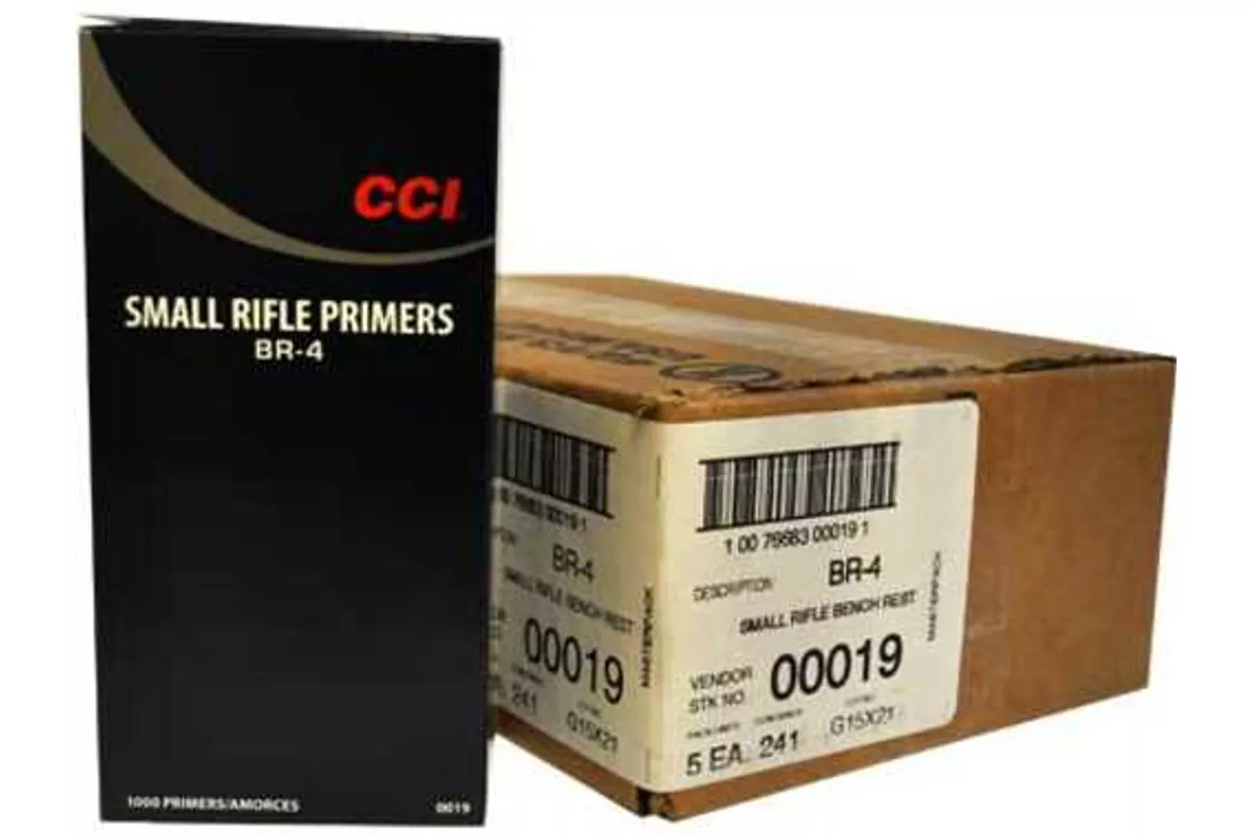 CCI BR4 Small Rifle Bench Rest Primer 5000 Count Case