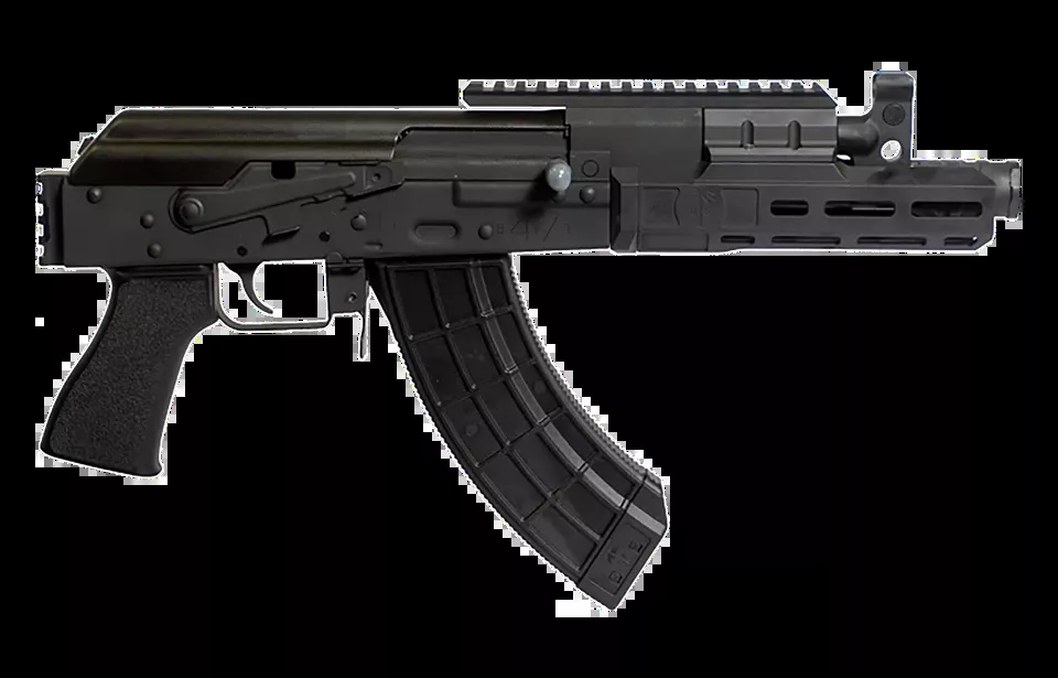Century Arms Draco 7.62x35mm Pistol with M-LOK Handguard and Picatinny Rail Receiver