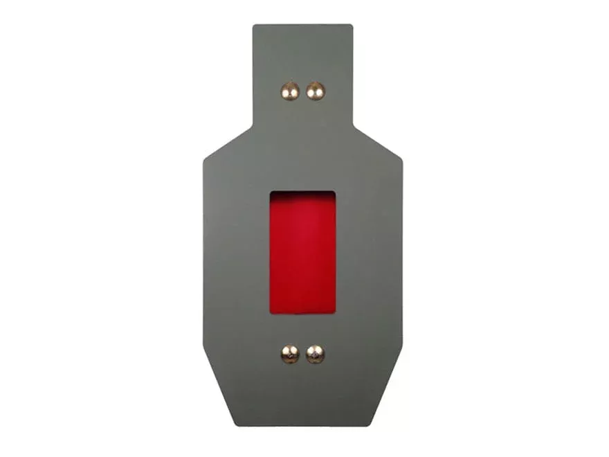 Challenge Targets IPSC A-C Zone Flapper Rifle Target AR500 Steel