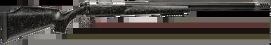 Christensen Arms Traverse Bolt Action Rifle 375 H&H Mag 22″ Threaded Barrel Natural Stainless Black with Gray Webbing Stock