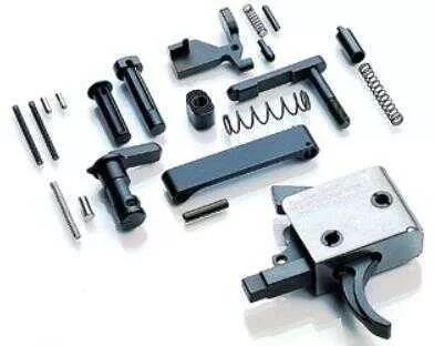 CMC Triggers Corp Kit Black Lower Assembly W/3.5lbs With Anti-Walk Pin Set 81501