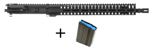 CMMG 60F1041 Upper Group Kit 6mm ARC 16.10" Black Nitride Barrel, 7075-T6 Aluminum Black Anodized Receiver, 15" CMMG RML M-LOK Handguard for CMMG Resolute 100 Mk4 Includes 10rd Mag