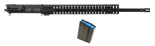 CMMG 60F8619 Upper Group Kit 6mm ARC 20" Black Nitride Barrel, 7075-T6 Aluminum Black Anodized Receiver, 15" CMMG RML M-LOK Handguard for CMMG Endeavor 100 Mk4 Includes 10rd Mag