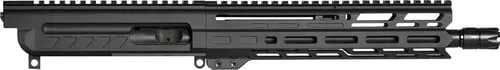 CMMG 99B80E4AB Dissent9mm Luger 10.50", Left Side Charging Handle, Armor Black, Zeroed Linear Comp, 9.60" M-LOK Handguard, Picatinny End Plate, Fits AR-Platform