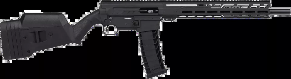 CMMG Dissent BR4 9mm Luger Rifle with Black Nitride Barrel and Magpul SGA Stock