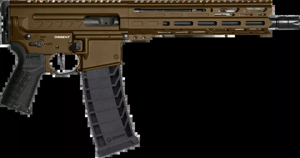 CMMG Dissent MK4 9mm Pistol with Midnight Bronze Finish and Advanced Features
