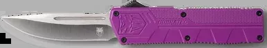 Cobratec Knives PURCTLWDNS Lightweight Purple OTF Knife