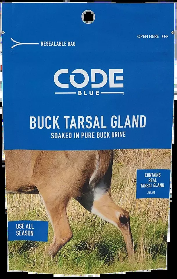 Code Blue OA1424 Buck Tarsal Gland in Resealable Bag