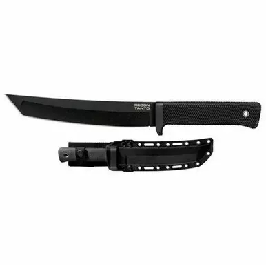 Cold Steel Recon Tanto Fixed Blade Knife,7″ Fixed Blade, 11 3/4″ OAL, Secure-Ex Sheath