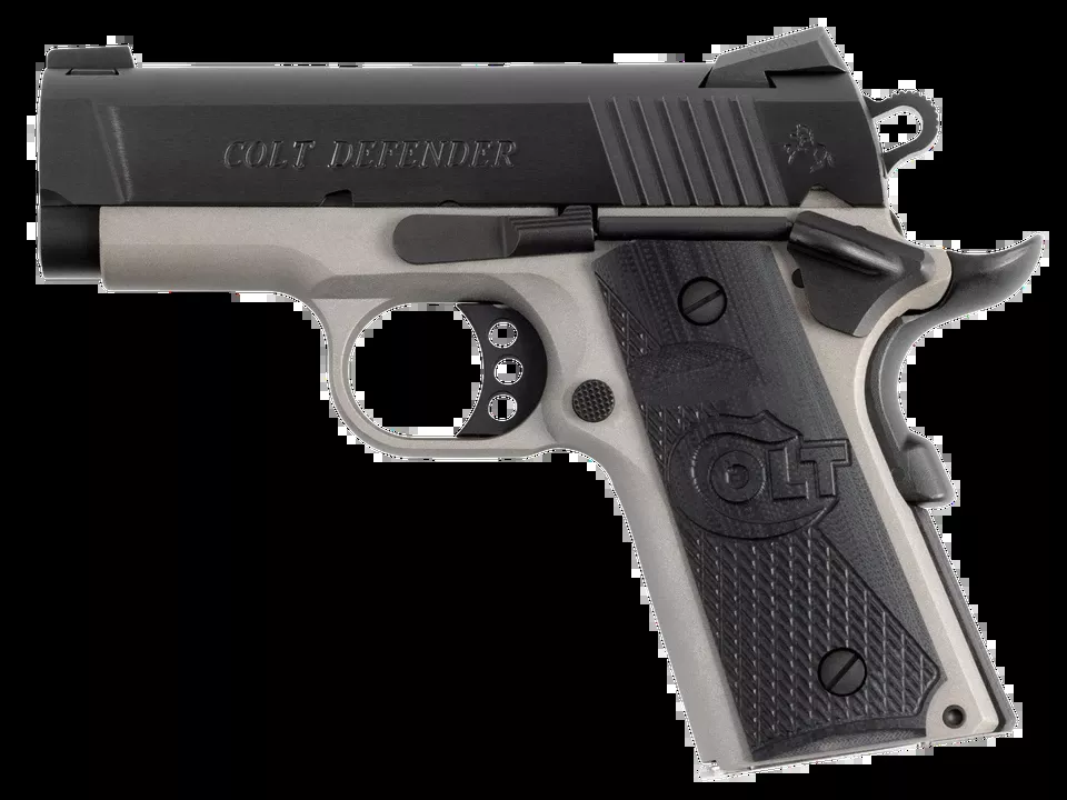 Colt Defender O7000XETT .45 ACP 3" Pistol with G10 Grip and Beavertail