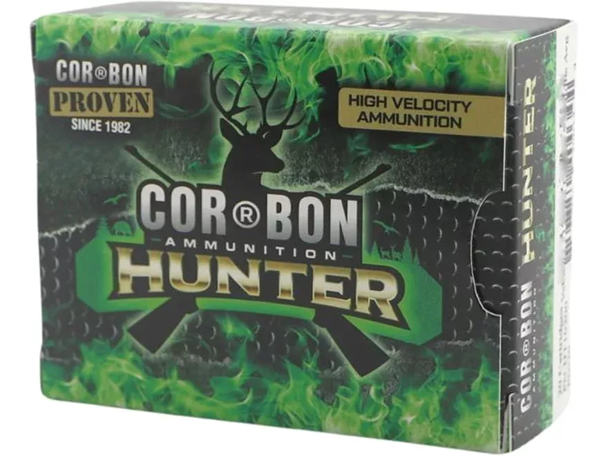 Cor-Bon Hunter 44 Remington Magnum Ammo 240 Grain Jacketed Hollow Point Box of 20