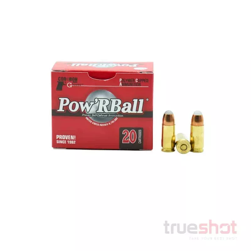Corbon – 9mm +P – 100 Grain – Pow’RBall