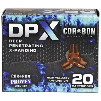 Corbon DPX .44 Magnum Ammo 225 Grain DPX Box of 20