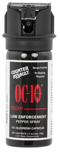 Counter Assault 15067015 FoggerCapsaicin Range 8-10 ft Black