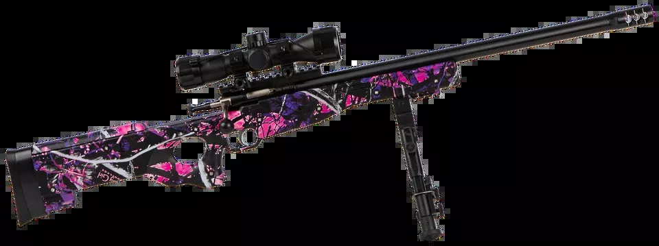 Crickett KSA2148 Youth 22 LR Rifle with Scope & Bipod - Muddy Girl Stock