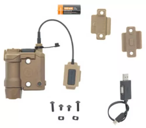 Crimson Trace Corporation CMR-301 Tac Light With Green Laser Universal Rail Mount Black