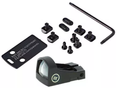 Crimson Trace Corporation RAD Micro | Reflex | 1X | N/A | Red Dot | Black | 3 MOA | 01-3000201