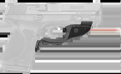 Crimson Trace Laserguard Laser Sight S&W M&P 2.0 Red Laser Polymer Black
