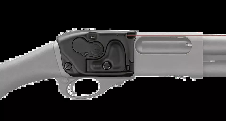 Crimson Trace LG-870 Lasersaddle Red Laser Sight for Remington 870/TAC-14 - Black