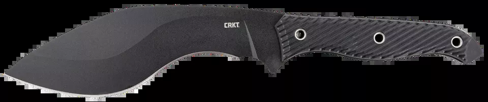 CRKT Clever Girl Kukri 7.75" Fixed Blade with Black G10 Handle and Belt Clip
