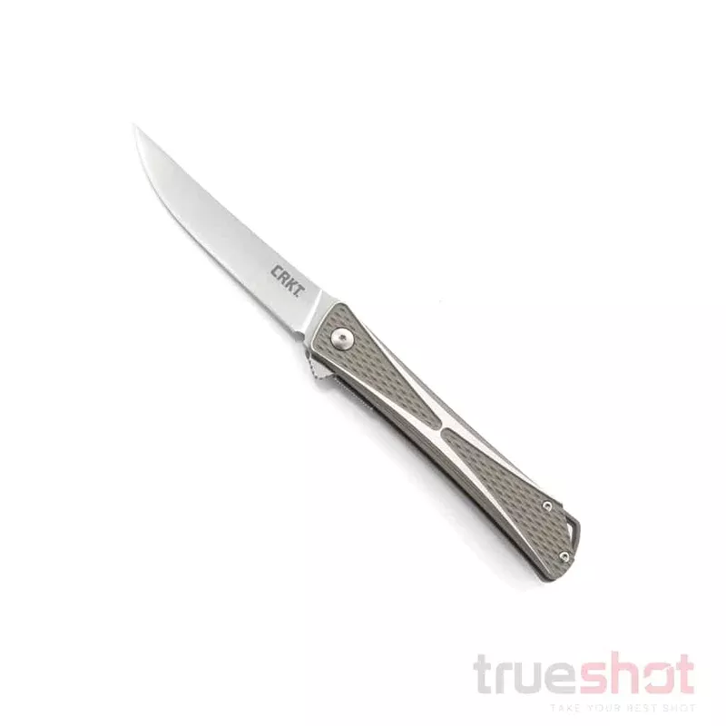 CRKT – Crossbones – Gray – Aluminum – AUS-8 – 3.54″