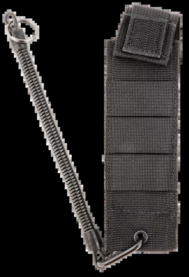 CRKT D0010 Taco Viper Sheath with Carabiner and Elastic Cord - Black Nylon