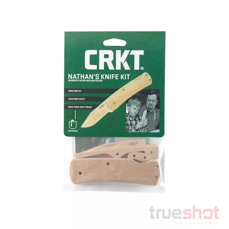 CRKT – Nathan’s – Knife Kit – Wood Craft Project – 3.25″