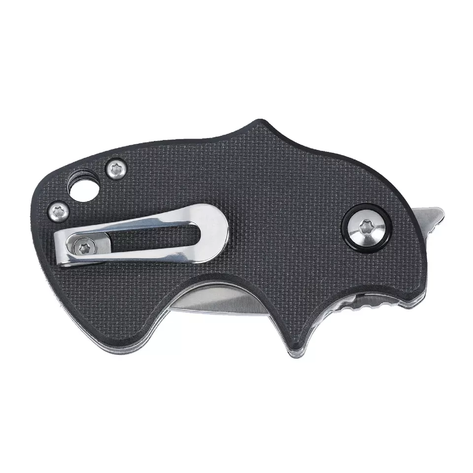 CRKT Orca Black 1.79" Plain Edge Knife