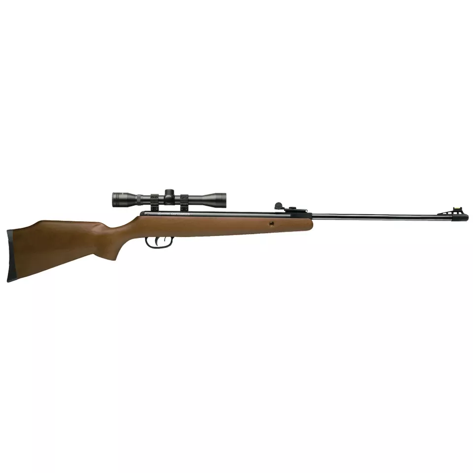 Crosman Optimus .177 Air Rifle with 4x32 Scope, Brown