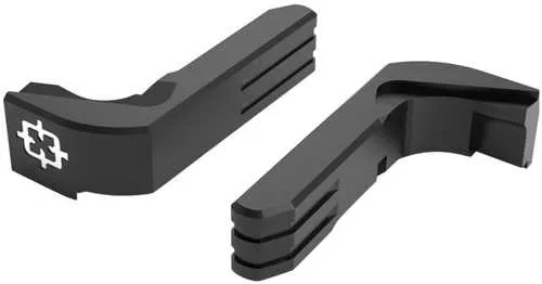 Cross Armory CRGMCBK Extended Magazine Catch Compatible With P80 & for Glock Gen1-3 Aluminum Black AFALSEdized