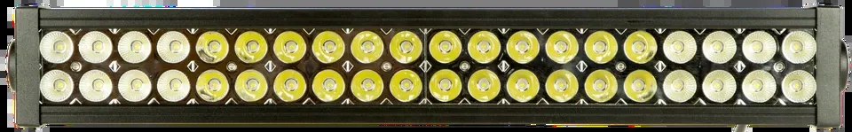 Cyclops CYCLBDR120SM 21.5" Dual Row Side Mount Black LED Light - 9000 Lumens White