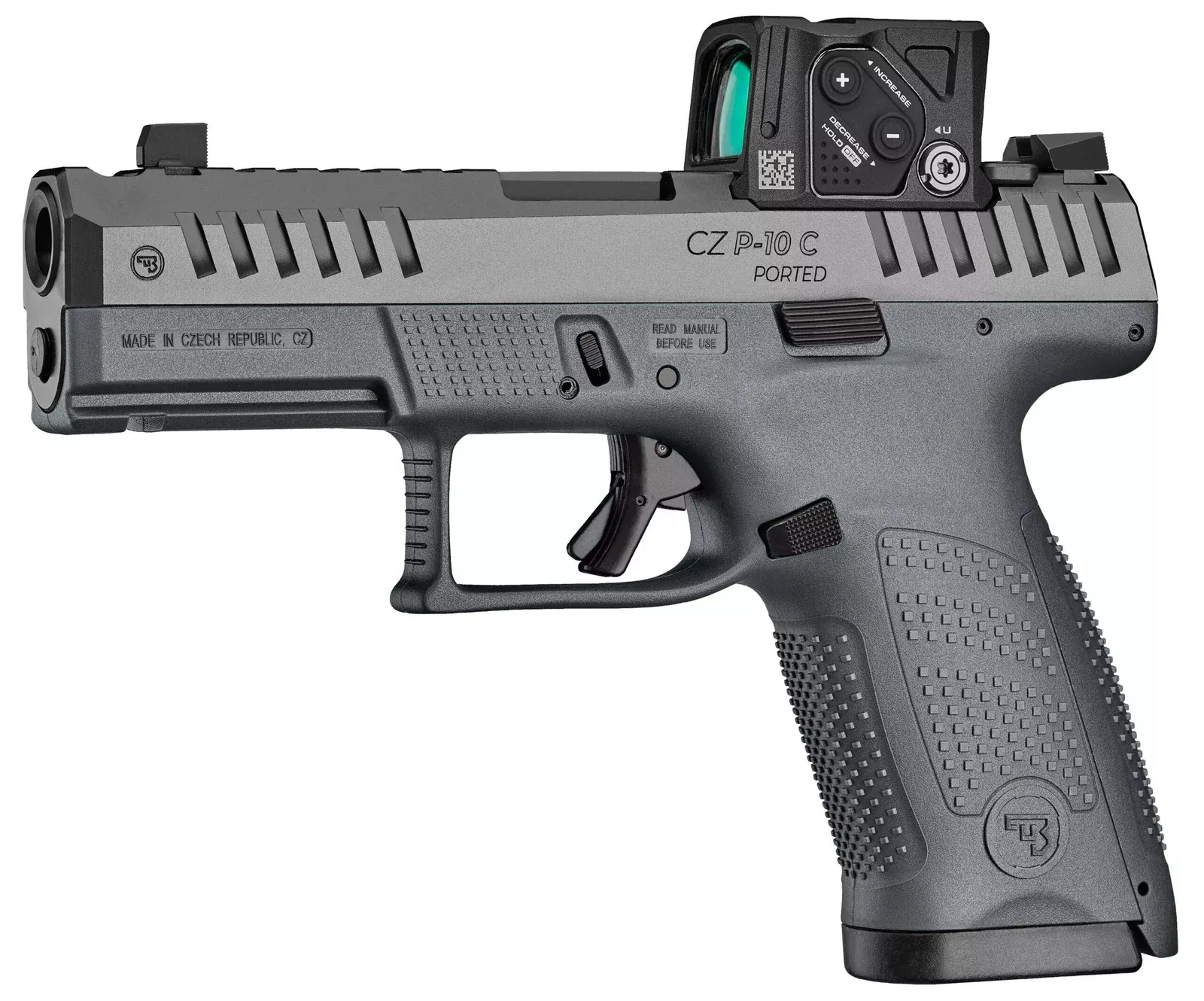 CZ P-10 C PORTED COA 9MM 4 GRY 10RD