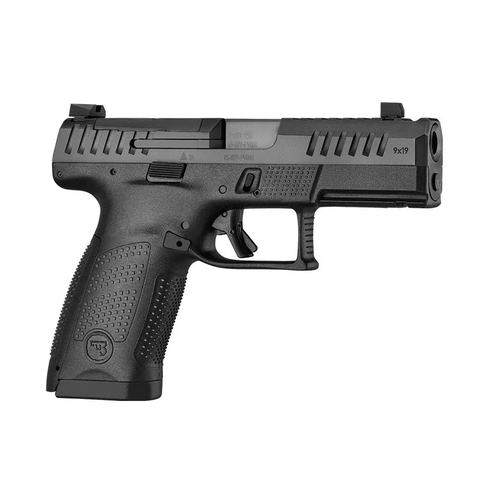 CZ USA P-10 C Ported Handgun 9mm Luger 15rd 4″ Barrel COA Black