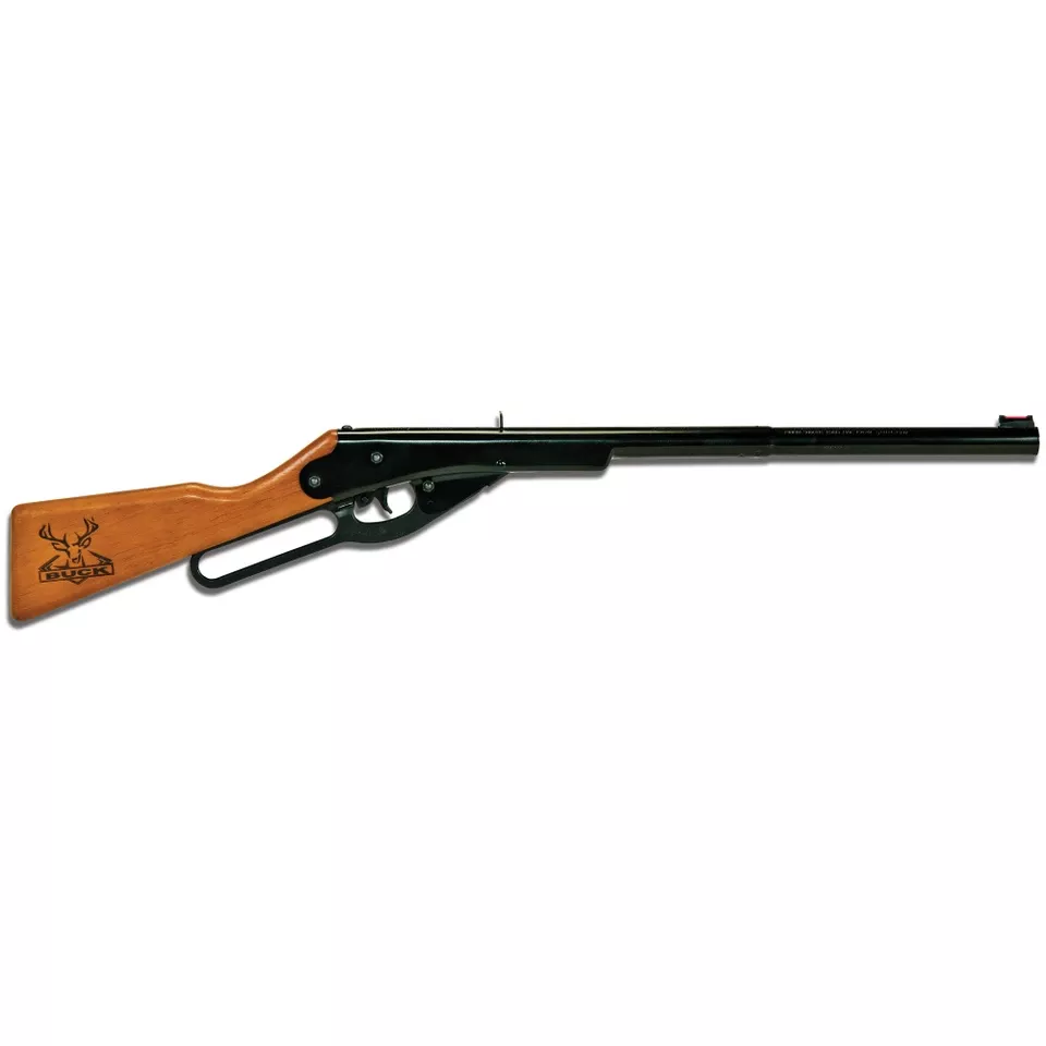 Daisy Buck 105 Lever Action Wood Rifle - 350 FPS