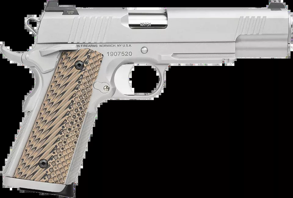Dan Wesson Specialist 45 ACP 8+1 Stainless Steel Pistol with G10 Grip