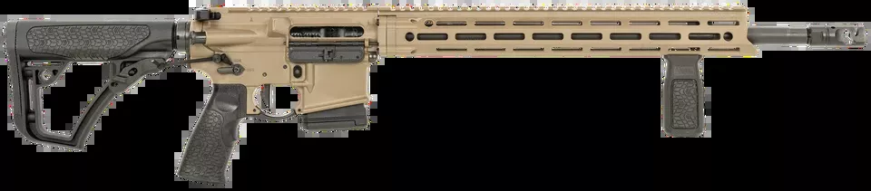 Daniel Defense DDM4 V7 Pro CA Compliant 5.56 NATO Rifle with Geissele Trigger and FDE Receiver