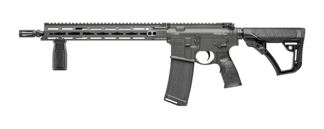 Daniel Defense DDM4 V7 SLW 14.5” w/Pinned Ext Flash Hider Lightweight Barrel Deep Woods