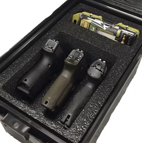 Dark Grey MTM Tactical Pistol Handgun Case 3