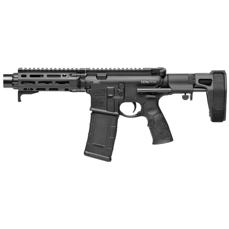 DD DDM4 PDW PSTL 7" 300BLK Brace Black