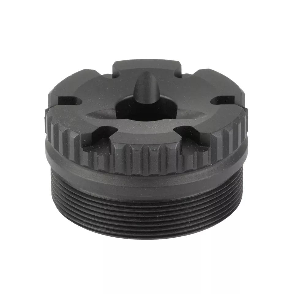 Dead Air Mojave 9 Front End Cap 1/2x28 Nitride Black