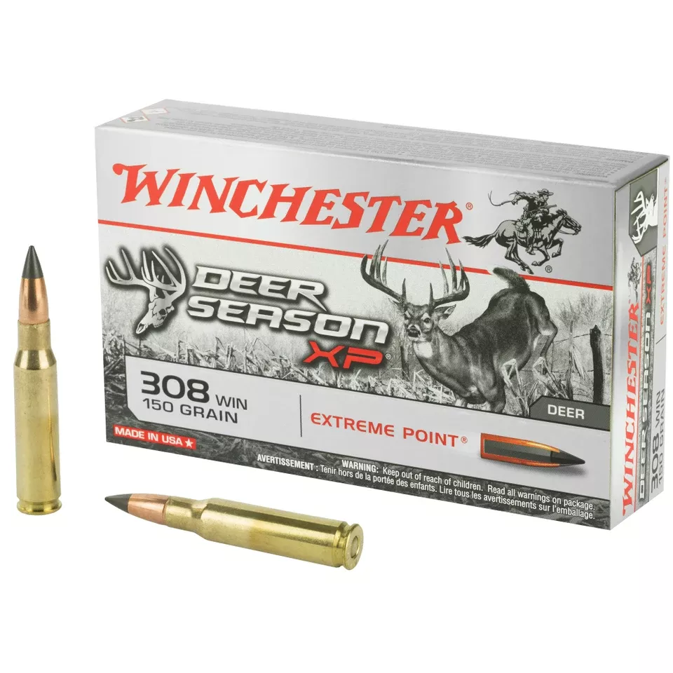 Deer Season 308 Win 150gr Ammunition - 20 Rounds