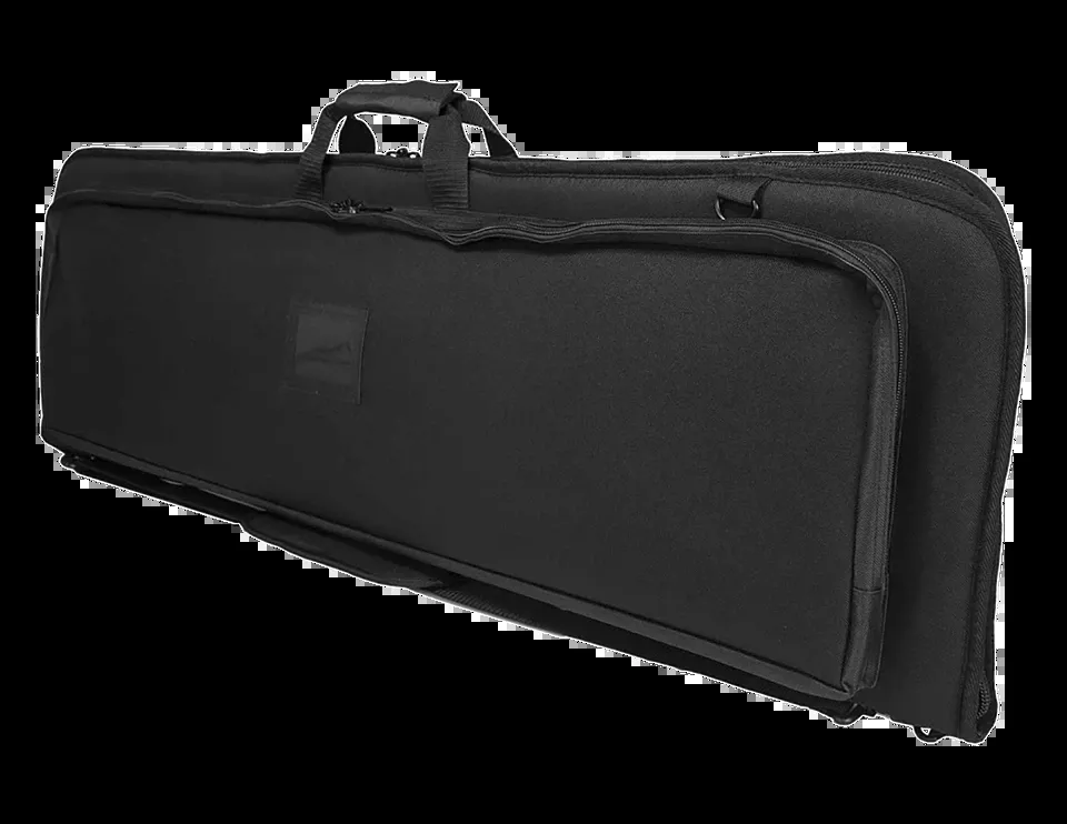 Deluxe Black Rifle Case - NcStar CVDRC2996B42 600D Polyester