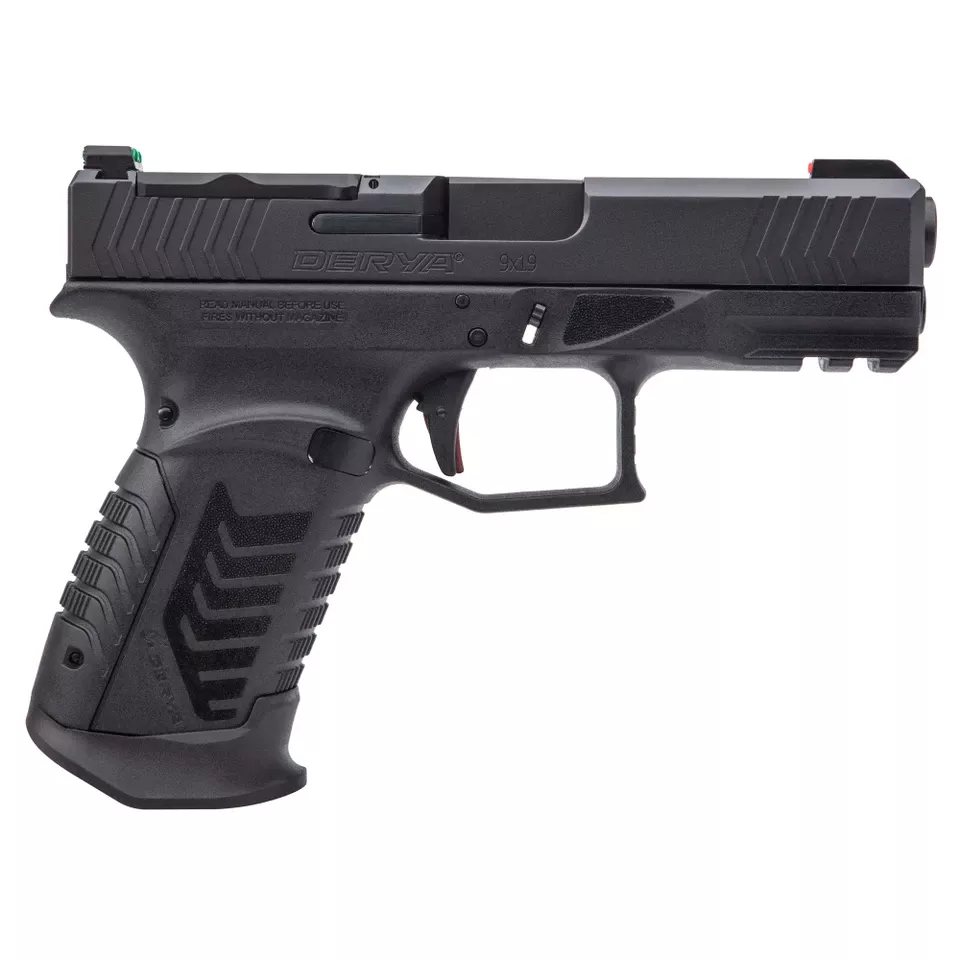 Derya DY9 9mm 3.86" 10rd Black CA/MA Compliant