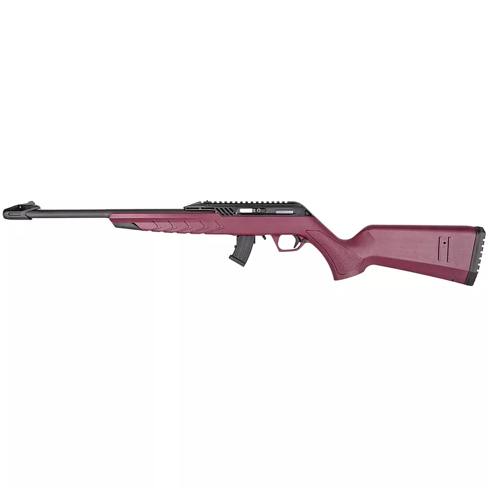 Derya TM22 .22 LR 18" Semi-Auto Rifle 10RD Black Cherry