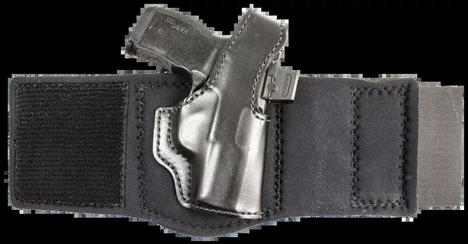 DeSantis Gunhide Die Hard Ankle Rig for Sig Sauer P365 with Red Dot - Right Handed, Black
