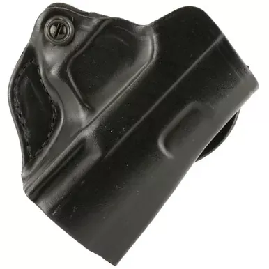 DeSantis Gunhide Mini Scabbard Belt Holster | Fits Walther CCP | Right Hand | Leather Material | Black Finish | 019BA2AZ0